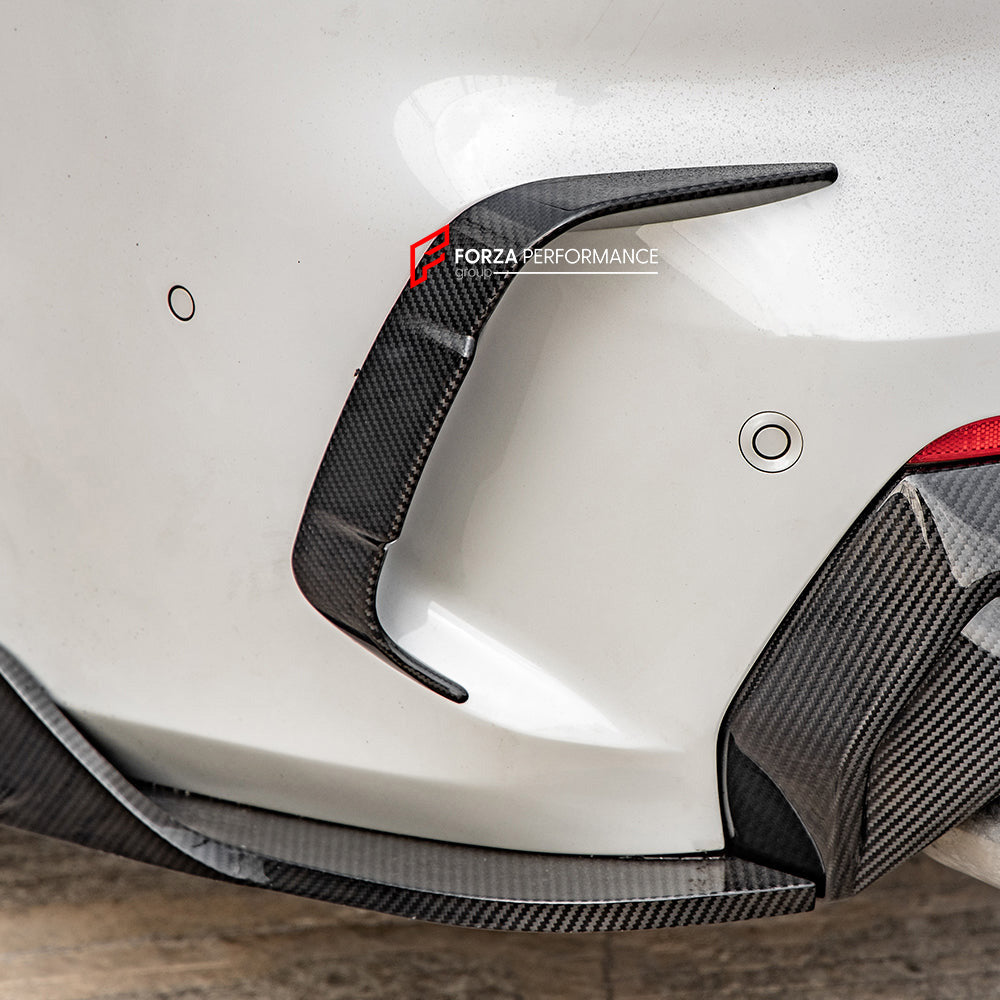 AUTHENTIC SOOQOO CARBON REAR AIR VENT TRIMS for BMW 4 SERIES G22 G23 2020+