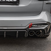 AUTHENTIC SOOQOO CARBON REAR DIFFUSER for BMW X3M F97 LCI 2022+
