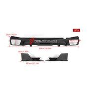 AUTHENTIC SOOQOO CARBON REAR DIFFUSER for BMW X5 G05 2019+