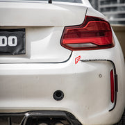 AUTHENTIC SOOQOO CARBON REAR VENT TRIMS for BMW M2 F87 2015 - 2021