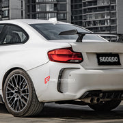 AUTHENTIC SOOQOO CARBON REAR VENT TRIMS for BMW M2 F87 2015 - 2021