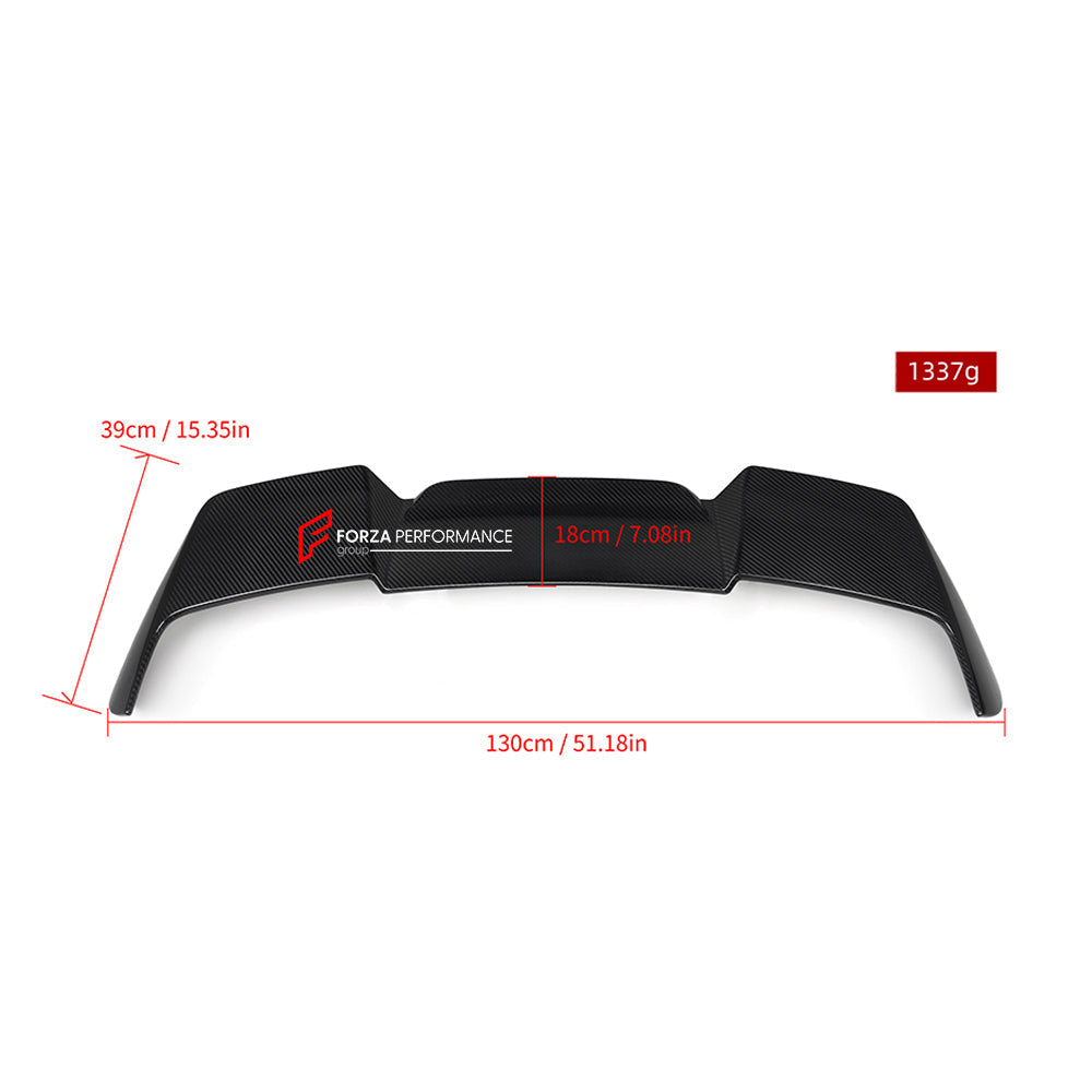 AUTHENTIC SOOQOO CARBON ROOF SPOILER for BMW X5 G05 2019+