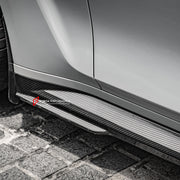 AUTHENTIC SOOQOO CARBON SIDE SKIRTS for BMW M3 G80 G81 2020+