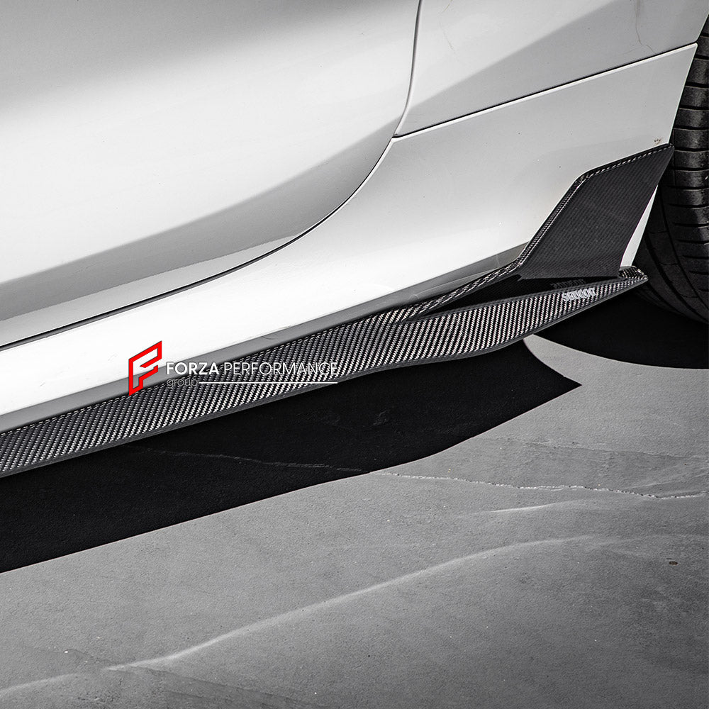 Buy Now AUTHENTIC SOOQOO CARBON SIDE SKIRTS for BMW M8 F91 F92 2019+ BMW 8 SERIES G14 G15 2018+ and upgrade car parts from SIR Tuning at the Best Price. Headlights, Tail lights, Bodykits, Navigations, body kit and more - Fast & Free Shipping within Europe, US & Worldwide.