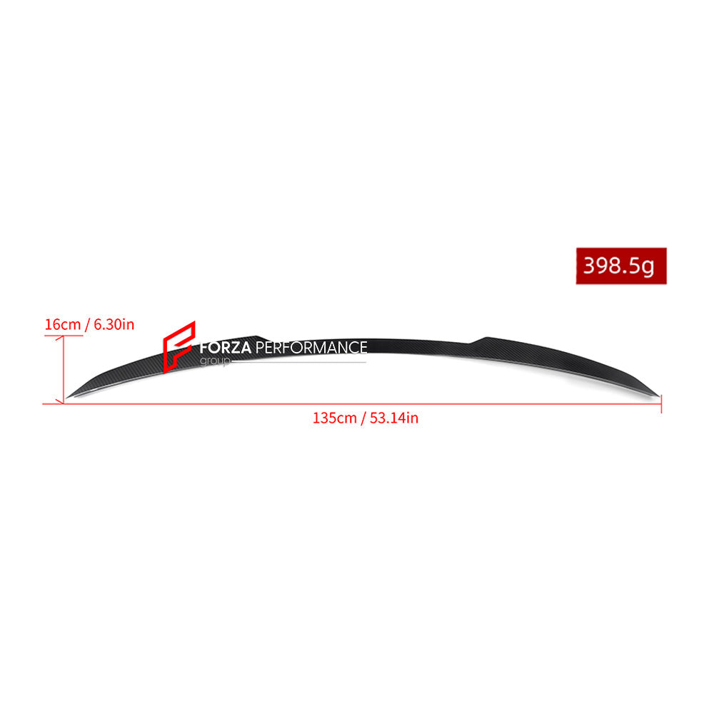 AUTHENTIC SOOQOO CARBON TRUNK SPOILER for BMW X5 G05 2019+