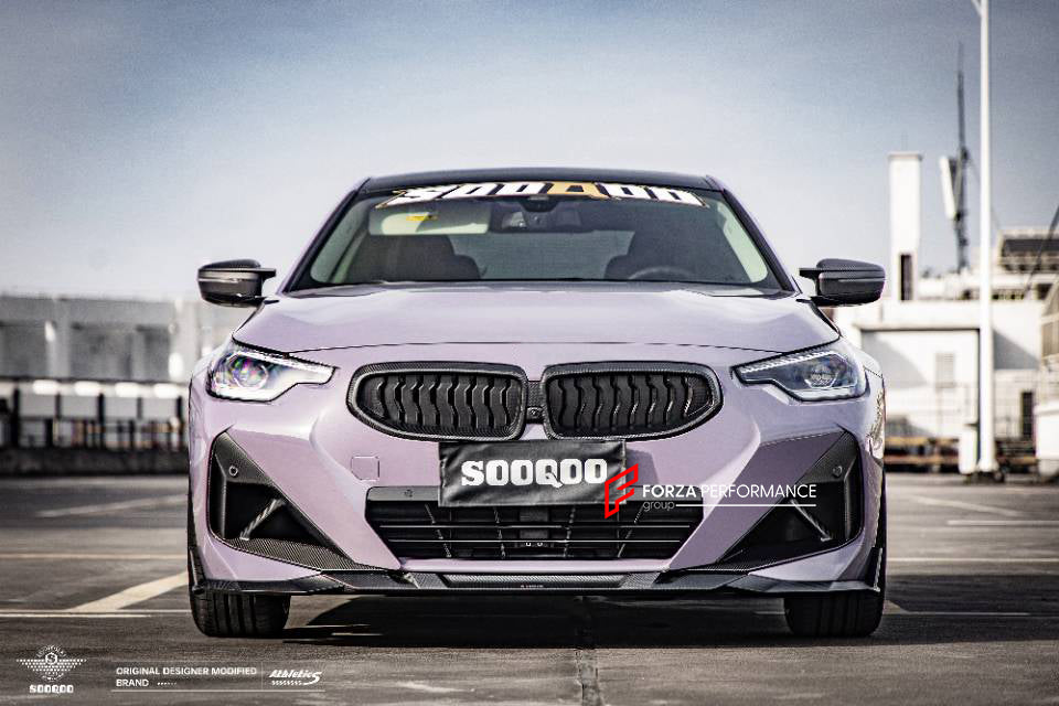 AUTHENTIC SOOQOO DRY CARBON BODY KIT for BMW 2 SERIES G42 2021 - 2024