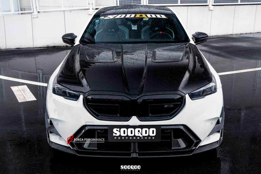 Buy Now AUTHENTIC SOOQOO DRY CARBON BODY KIT for BMW M5 G90 2025+ and upgrade car parts from SIR Tuning at the Best Price. Headlights, Tail lights, Bodykits, Navigations, Carbon body kit and more - Fast & Free Shipping within Europe, US & Worldwide.