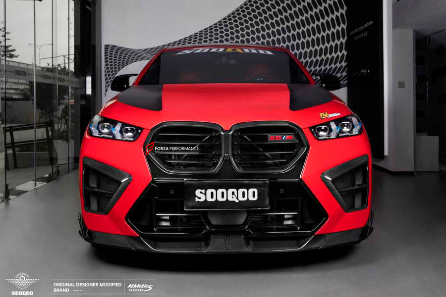 Buy Now AUTHENTIC SOOQOO DRY CARBON BODY KIT for BMW X6M F96 LCI 2023+ and upgrade car parts from SIR Tuning at the Best Price. Headlights, Tail lights, Bodykits, Navigations, body kit and more - Fast & Free Shipping within Europe, US & Worldwide.
