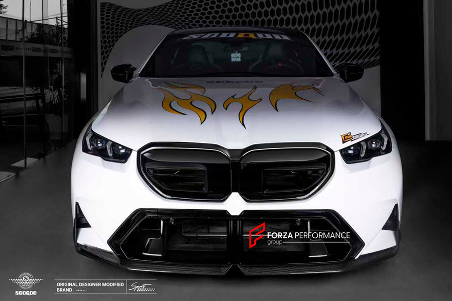 Buy Now AUTHENTIC SOOQOO DRY CARBON BODY KIT for BMW M5 G90 and upgrade car parts from SIR Tuning at the Best Price. Headlights, Tail lights, Bodykits, Navigations, Carbon body kit and more - Fast & Free Shipping within Europe, US & Worldwide.