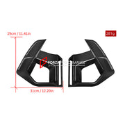 AUTHENTIC SOOQOO DRY CARBON FRONT BUMPER AIR DUCT for BMW X3M F97 LCI X4M F98 LCI 2022+