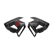 AUTHENTIC SOOQOO DRY CARBON FRONT BUMPER AIR DUCT for BMW X3M F97 LCI X4M F98 LCI 2022+
