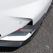AUTHENTIC SOOQOO DRY CARBON FRONT BUMPER CANARDS for BMW M5 G90 G99 2025+