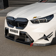 AUTHENTIC SOOQOO DRY CARBON FRONT BUMPER CENTER TRIM for BMW M5 G90 G99 2025+