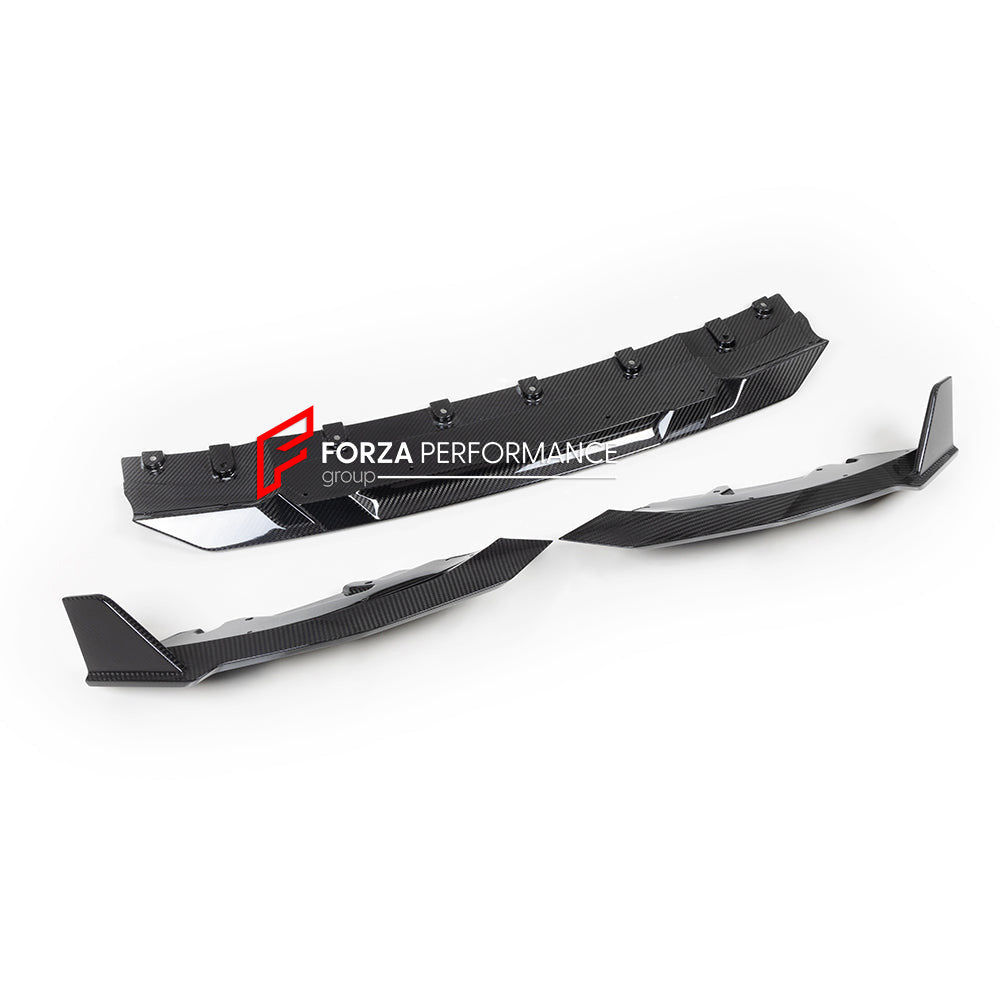 AUTHENTIC SOOQOO DRY CARBON FRONT LIP for BMW 2 SERIES G42 2021 - 2024