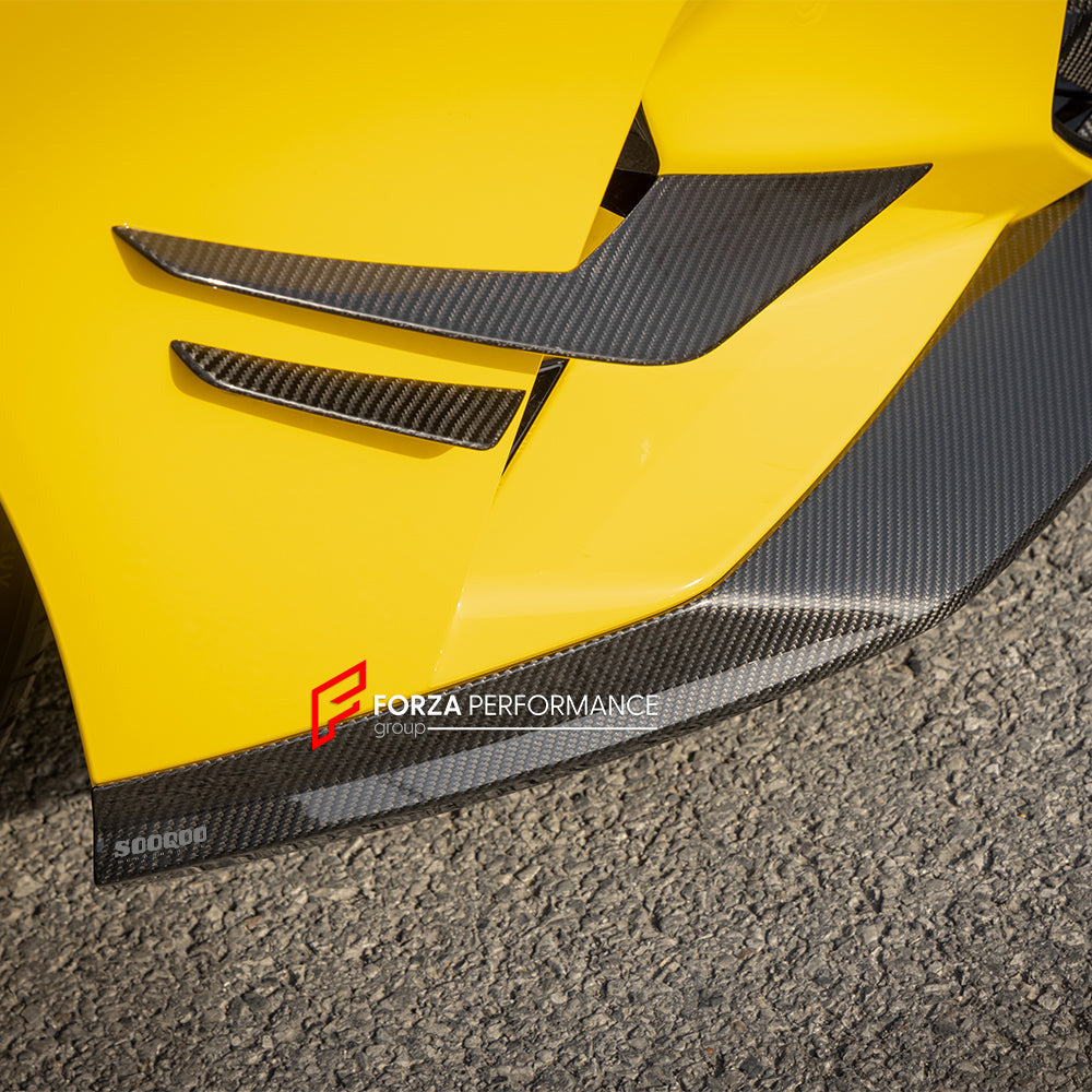 AUTHENTIC SOOQOO DRY CARBON FRONT LIP for BMW M5 G90 G99 2025+