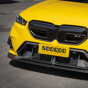 AUTHENTIC SOOQOO DRY CARBON FRONT LIP for BMW M5 G90 G99 2025+
