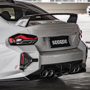 AUTHENTIC SOOQOO DRY CARBON REAR BUMPER TRIMS for BMW M2 G87 2023+