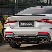 AUTHENTIC SOOQOO DRY CARBON REAR DIFFUSER for BMW 4 SERIES G22 G23 2020+