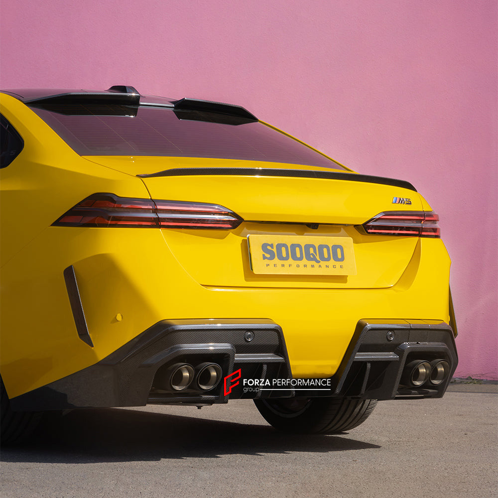 AUTHENTIC SOOQOO DRY CARBON REAR DIFFUSER for BMW M5 G90 G99 2025+