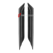 AUTHENTIC SOOQOO DRY CARBON REAR REFLECTIVE STRIP COVERS for BMW M5 G90 2025+
