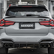 AUTHENTIC SOOQOO DRY CARBON ROOF SPOILER for BMW X3M F97 LCI 2022+