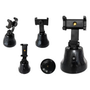 Auto Face Object Tracking Smart Shooting Phone Camera Holder 360 Rotation Mount Selfie Stick for TikTok/YouTube/Live Stream/M