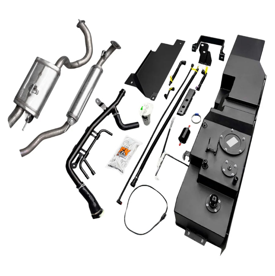 Buy Now AUXILIARY FUEL GAS TANK for LEXUS GX550 2023+ and upgrade car parts from SIR Tuning at the Best Price. Headlights, Tail lights, Bodykits, Navigations, body kit and more - Fast & Free Shipping within Europe, US & Worldwide.