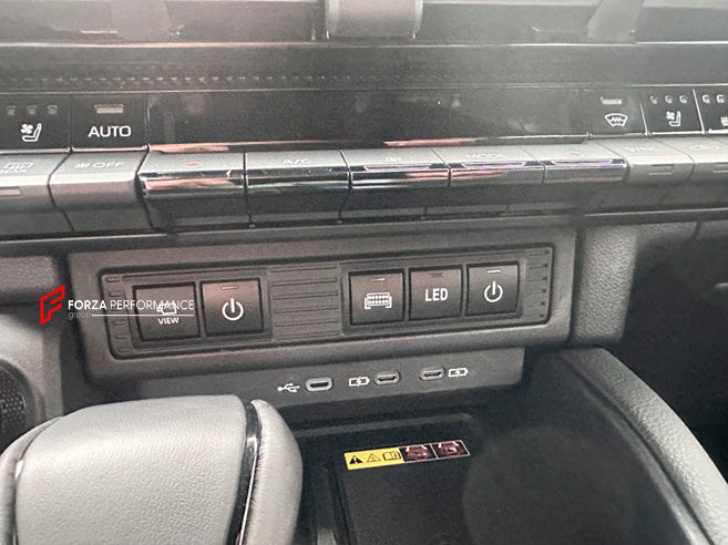 AUXILIARY UPFITTER SWITCH PANEL for TOYOTA LAND CRUISER 250 LC 250 2023+