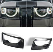 CARBON HEADLIGHT TRIM COVER for LAND ROVER DEFENDER L663 90 / 110 2020+