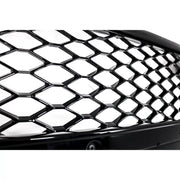 Badgeless Front Grille suitable for Audi A4 B8 (2008-2011) RS4 Design Piano Black – product image 3
