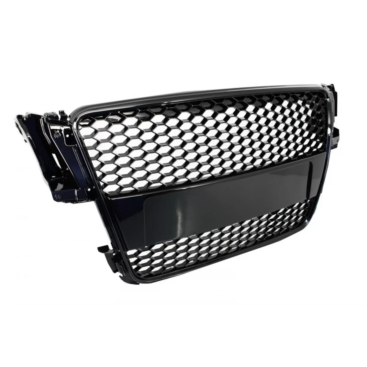 Badgeless Front Grille suitable for Audi A5 8T (2007-2011) RS Design Piano Black – product image 1