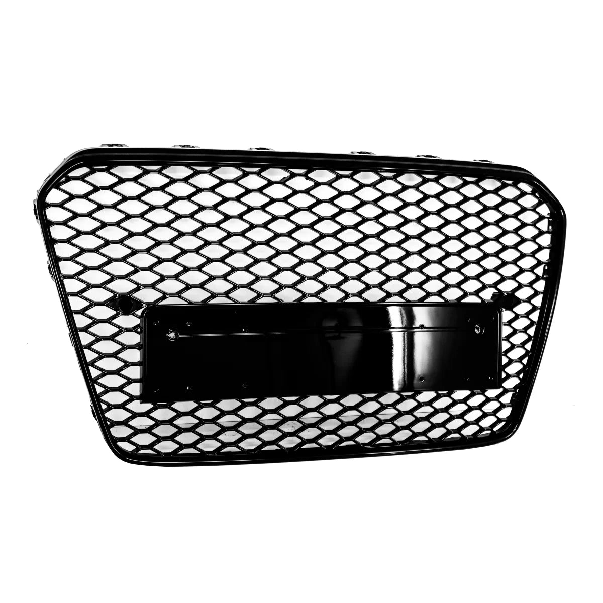 Badgeless Front Grille suitable for Audi A5 8T (2012-2015) RS Design Piano Black – product image 1