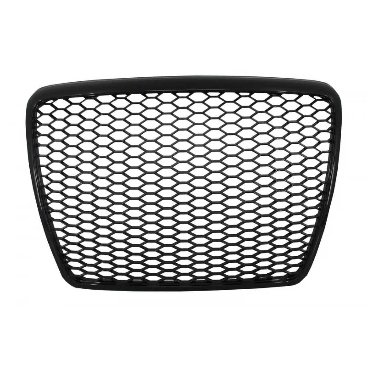 Badgeless Front Grille suitable for Audi A6 4F 4F2 C6 (2004-2011) RS Design Black – product image 1