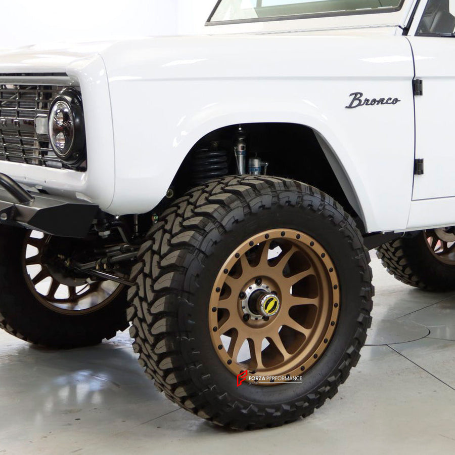 Buy Now BEADLOCK FORGED WHEELS RIMS for FORD BRONCO 1966 and upgrade car parts from SIR Tuning at the Best Price. Headlights, Tail lights, Bodykits, Navigations, wheels and more - Fast & Free Shipping within Europe, US & Worldwide.