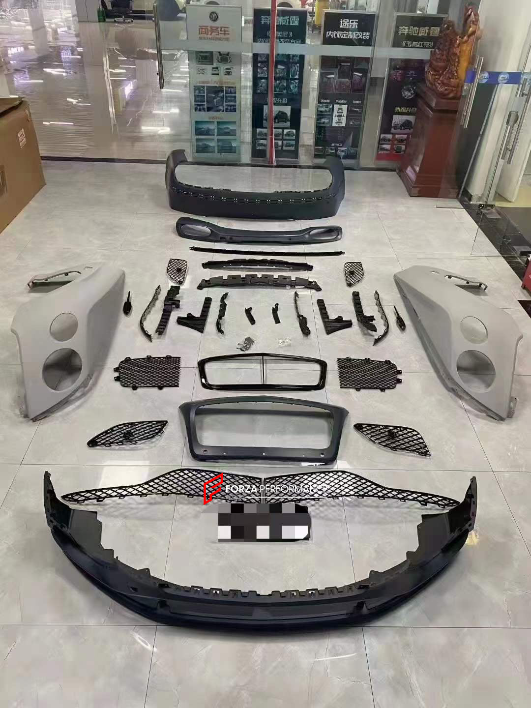 CONVERSION BODY KIT FOR BENTLEY CONTINENTAL GT 2003-2011 UPGRADE TO 2ND GENERATION