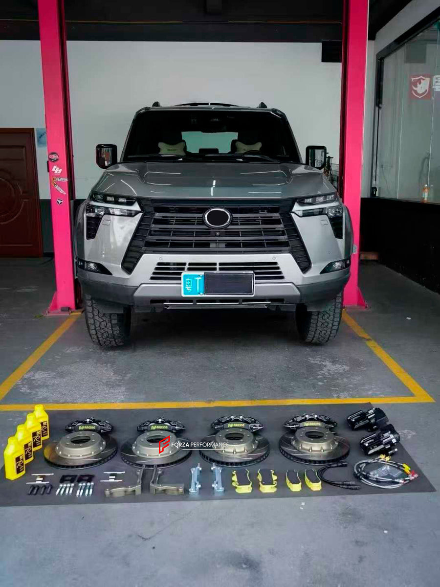 Buy Now BIG BRAKE KIT BBK for LEXUS GX550 2023+ and upgrade car parts from SIR Tuning at the Best Price. Headlights, Tail lights, Bodykits, Navigations, BIG BRAKE KIT and more - Fast & Free Shipping within Europe, US & Worldwide.