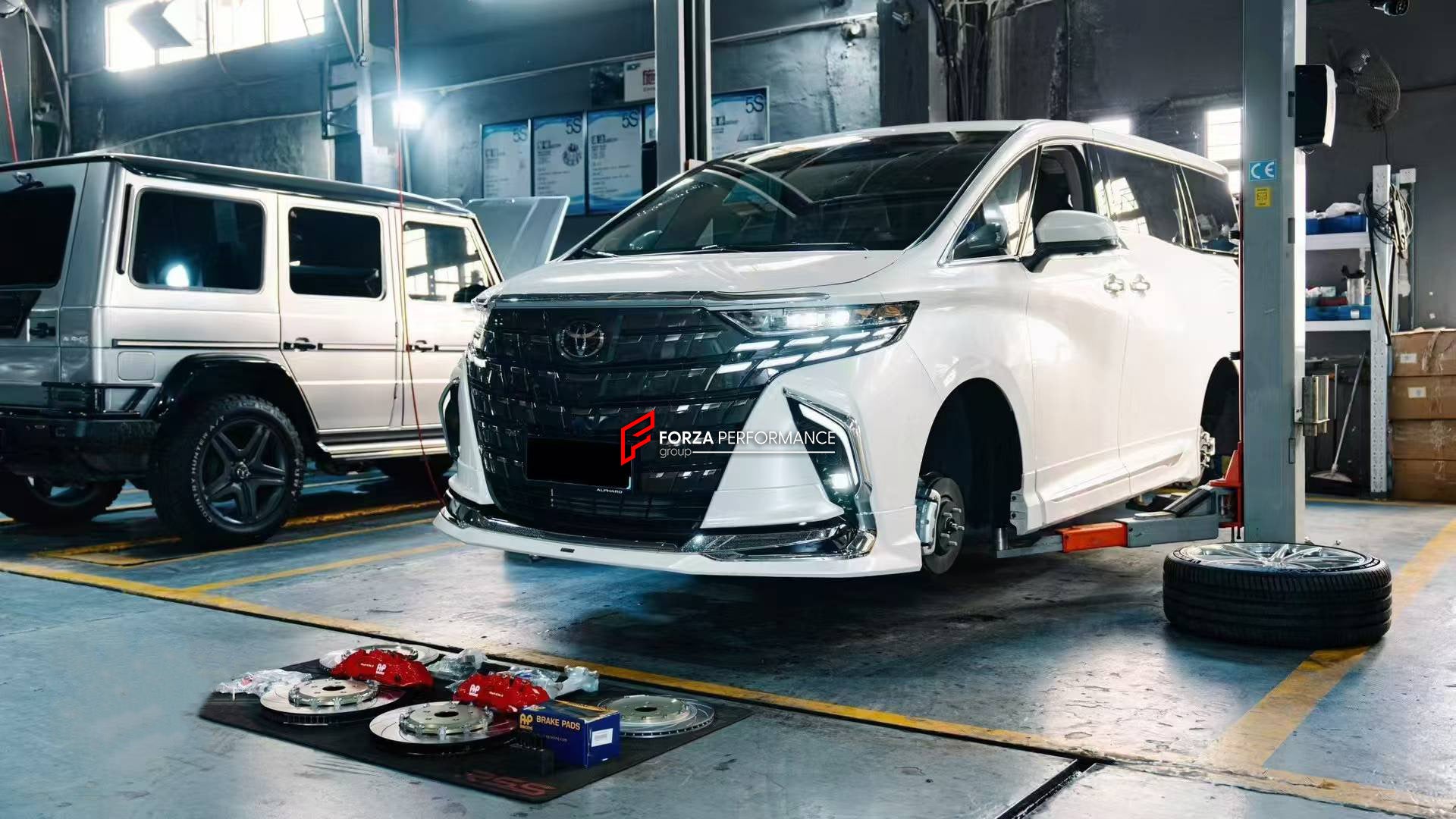 BIG BRAKE KIT BBK for TOYOTA ALPHARD AH40 2023+