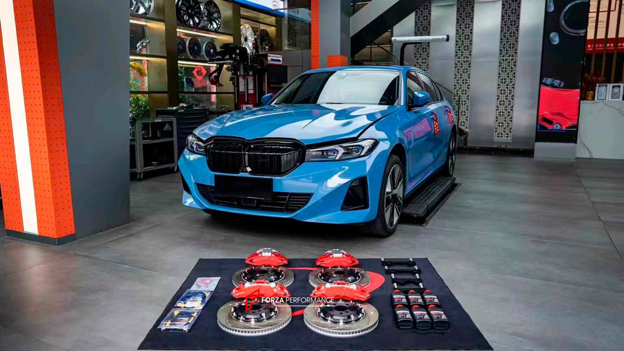 Buy Now BIG BRAKE KIT for BMW i3 G28 2022+ and upgrade car parts from SIR Tuning at the Best Price. Headlights, Tail lights, Bodykits, Navigations, BIG BRAKE KIT and more - Fast & Free Shipping within Europe, US & Worldwide.