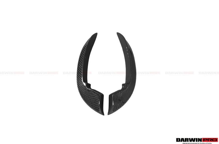 CARBON FIBER FRONT CANARDS for AUDI RS3 2019-2020 | BKSS STYLE