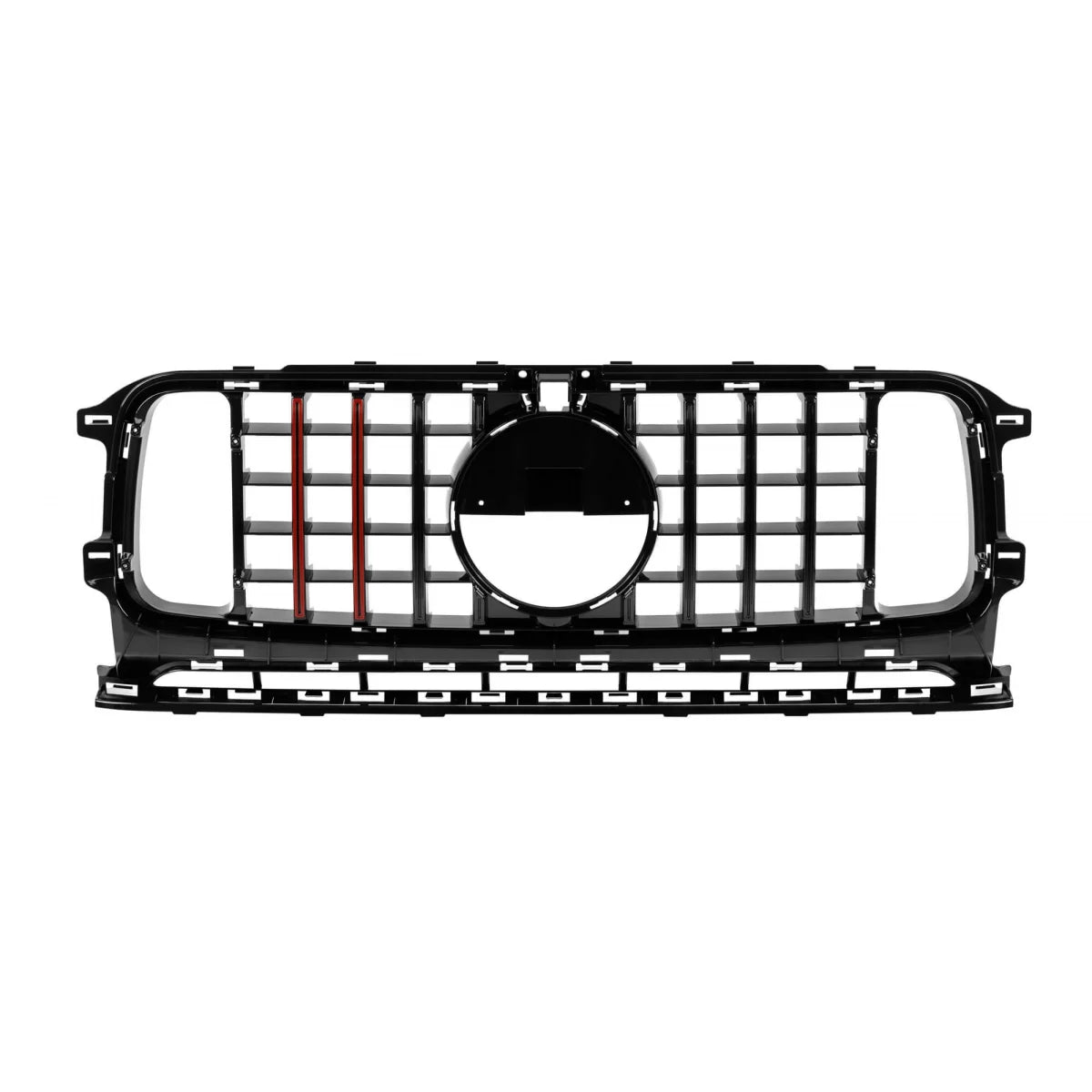 Black lacquer grille type Brabus suitable for Mercedes G-Class W464 2018-2024 – product image 1
