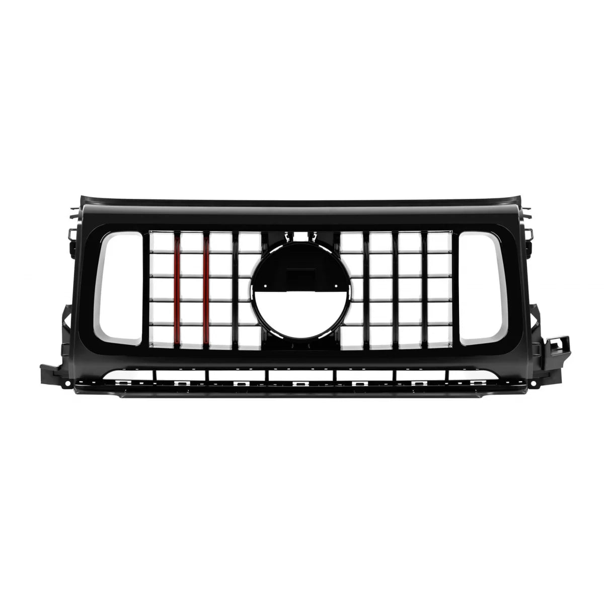 Black lacquer grille type Brabus suitable for Mercedes G-Class W464 2018-2024 – product image 1