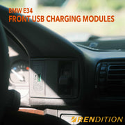 BMW E34 FRONT USB CHARGING MODULES
