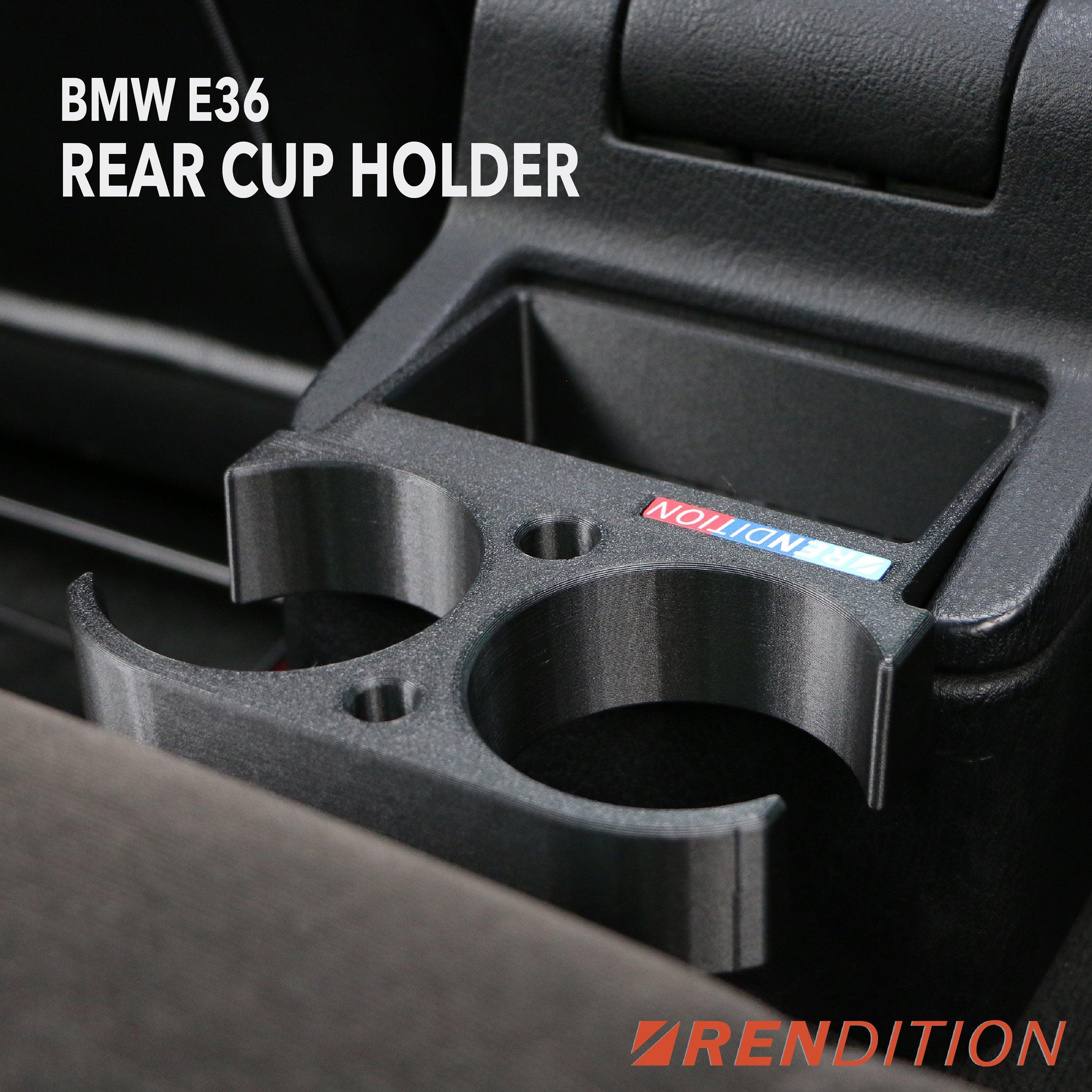 BMW E36 REAR CUP HOLDER V3