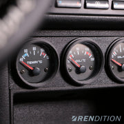 BMW E36 TRIPLE 52MM GAUGE BRACKET