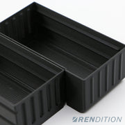 BMW E38 Cassette Box Drawer Conversion / extra storage / life improvement