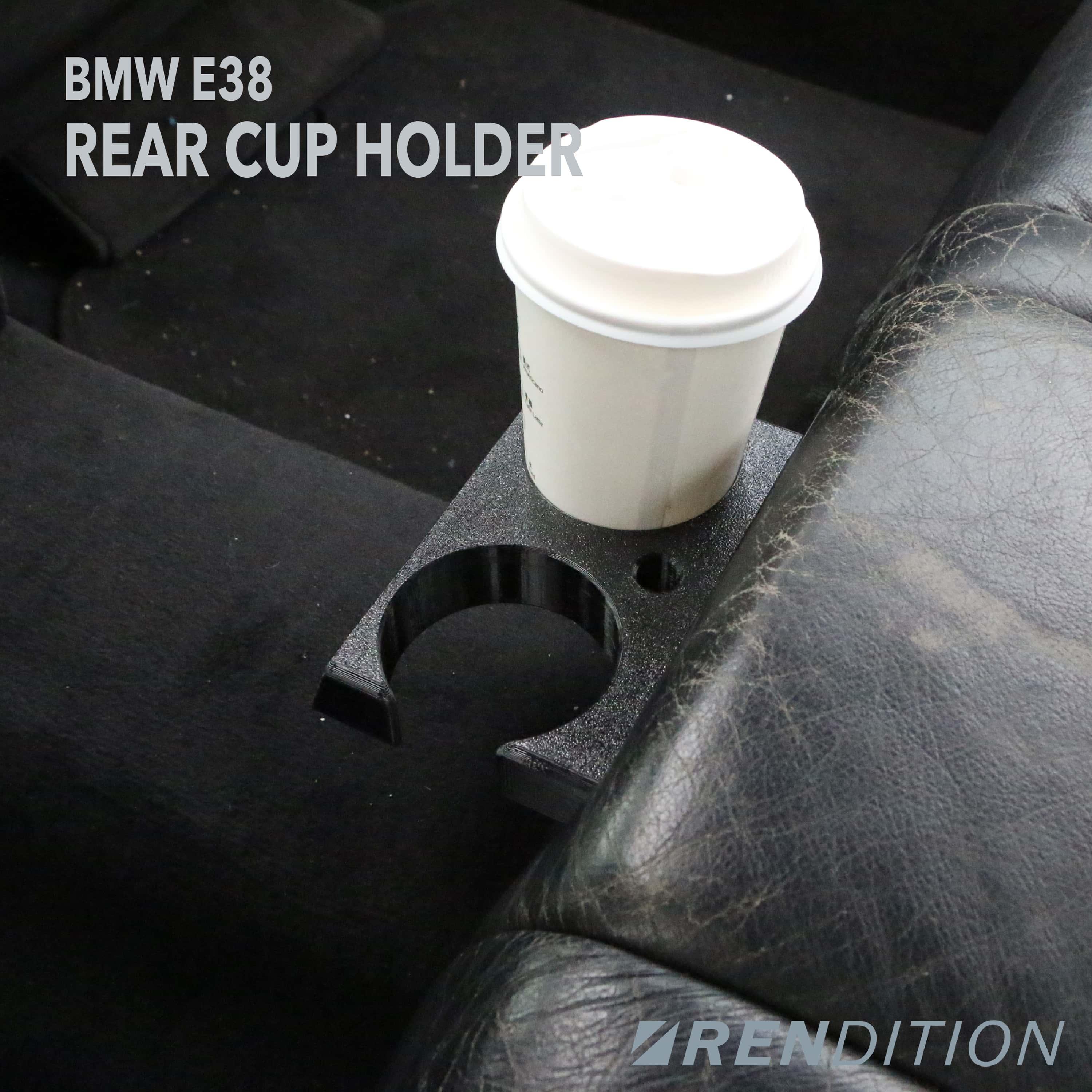 BMW E38 REAR CUP HOLDER