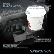 BMW E38 REAR CUP HOLDER