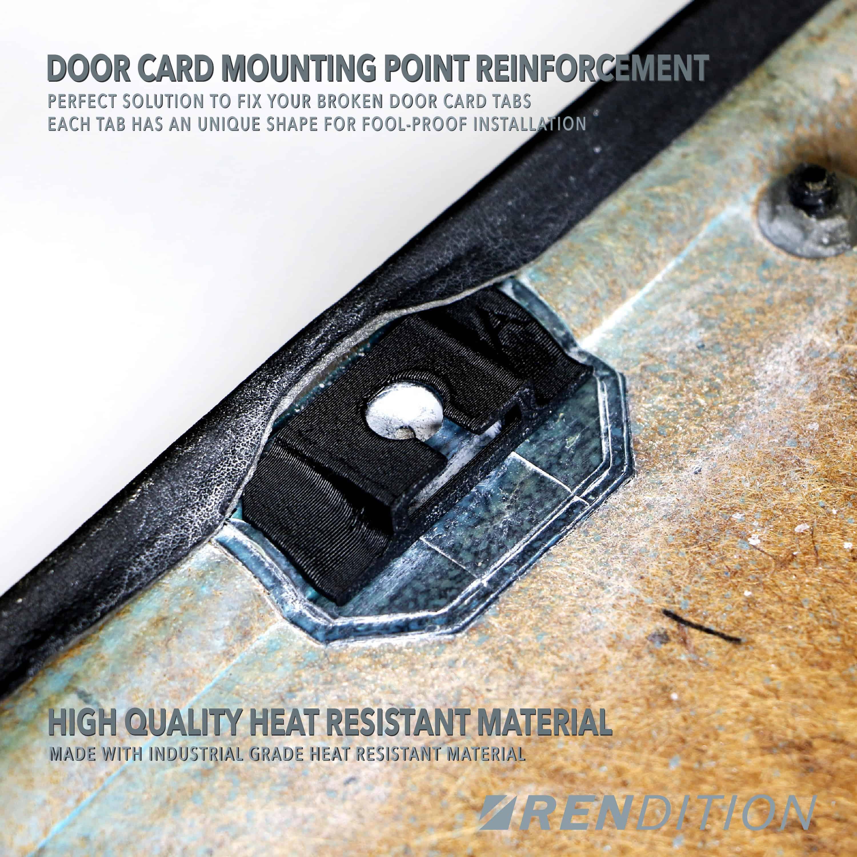 BMW E38 REAR DOOR CARD REPAIR KIT