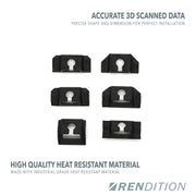 BMW E38 REAR DOOR CARD REPAIR KIT