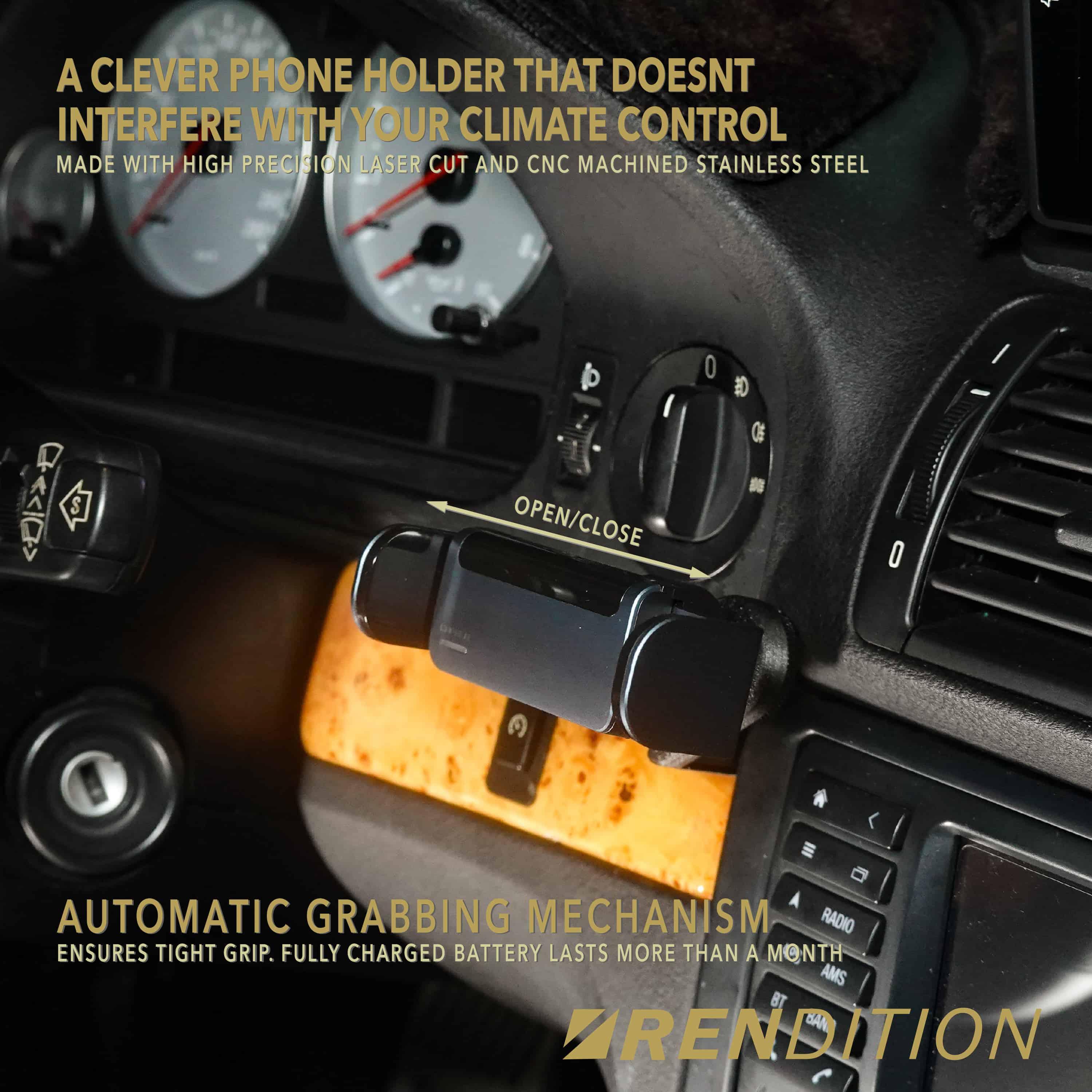 BMW E39 PHONE MOUNT PHONE HOLDER